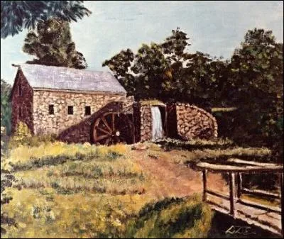 Ce superbe paysage champtre a t peint par un homme politique et un militaire. A votre avis, s'agit-il... ?