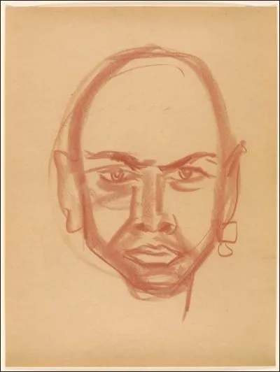 Une autre star amricaine pour ce dessin, star qui a commenc par des tudes de dessin et un sjour artistique  Paris et en Italie. C'est ?