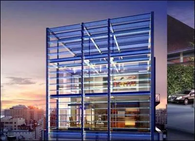 Cet immeuble de l'architecte franais Jean Nouvel est situ  Soho,  New-York. Quelle clbrit y a acquis un loft de 170 m2 ?
