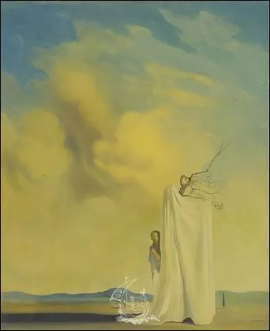 Qui a peint Figure et drap dans un paysage ?