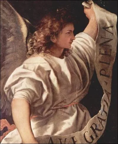 Archange Gabriel (dtail de la Rsurrection du Christ), 1522