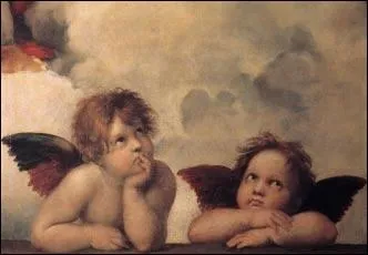 Anges Chapelle Sixtine (détail)