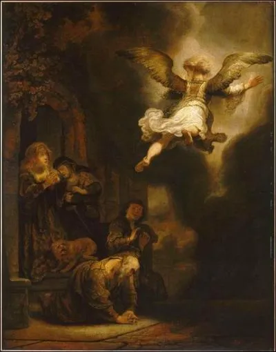 L'ange Raphal quittant la famille de Tobie, 1637