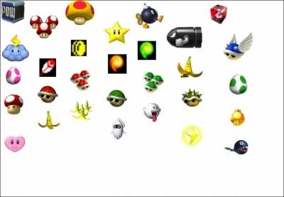 Quel objet est apparu dans tous les Mario Kart ? (sans compter ceux sur arcade)