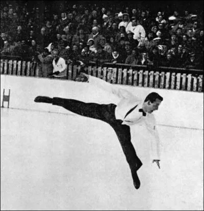 Alain Giletti s'est fait connatre dans le milieu du patinage artistique dans les annes 50, avant de se retirer de la comptition en 1961. Il dtient un record encore jamais gal. Lequel ?