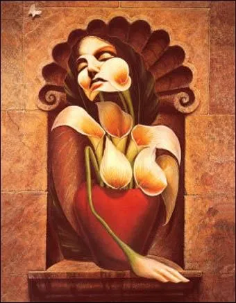 Qui a peint Extase de lys ?