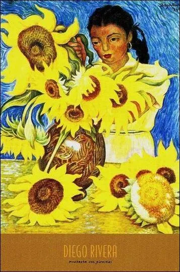 Qui a peint Fille avec tournesols ?