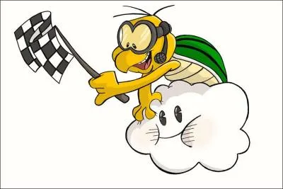 Qui est ce personnage sur les nuages ?