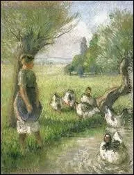 Qui a peint  La mare aux canards  ?