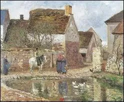 Qui a peint  La mare  Ennery  ?