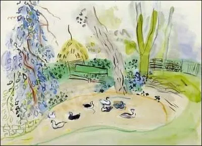 Qui a peint  Mare aux canards  la meule  ?