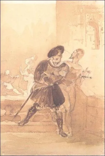 Dans cette illustration tire de  Faust , pourquoi Faust et Mphistophls fuient-ils ?