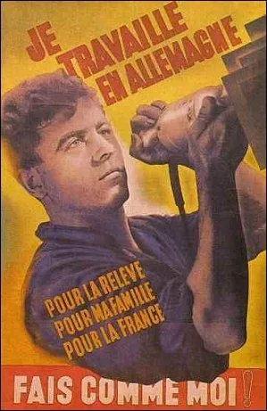 Le rgime de Vichy tenta d'amener les Franais  travailler en Allemagne pour participer  l'effort de guerre contre le bolchvisme. En raison de l'chec de la propagande, que dcida le rgime nazi ?