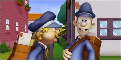 Dans l'épisode "Chafouin", comment s'appelle le facteur qui remplace Herman, parti en vacances ?