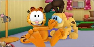 Dans l'épisode "Chat Gla Gla", Garfield et Odie voient un objet qui prend vie. Lequel ?