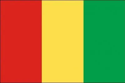 Premier tat subsaharien  obtenir son indpendance de la France, il adopte les couleurs panafricaines ds 1958.