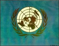 Que reprsente l'emblme, sur le drapeau de l'ONU ?