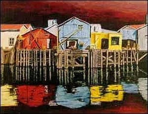 Late red sky (le dernier ciel rouge) est le titre de ce tableau, qui a t ralis par un acteur star de film muscls. Qui est-ce selon vous ?