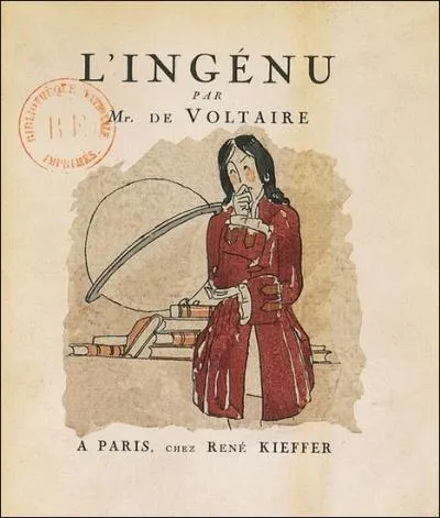 De qui est amoureux l'Ingnu dans le roman de Voltaire  L'Ingnu  ?