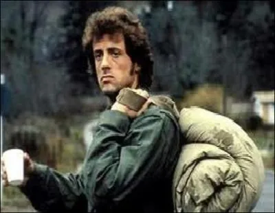 Retrouvez la phrase de Sylvester Stallone dans  Rambo .