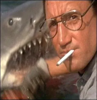 Retrouvez la rplique de Roy Scheider dans  Les dents de la mer .