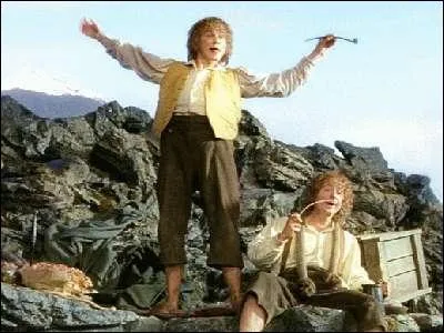 Plus tard, nous retrouvons Pippin et Merry. Pippin dit qu'il se croit dans un bar. De quel bar parle-t-il ?