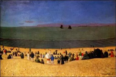 La plage de Honfleur, 1919