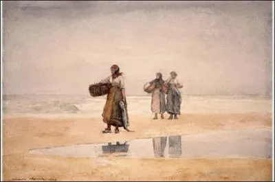 La plage de Tynemouth , 1882-1883