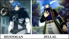 Jellal et MistGun sont frères mais avec une personnalité contraire :