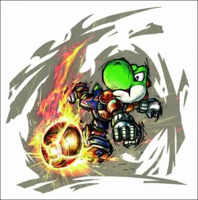 Quelle est la technique de Yoshi dans Mario Strikers Charged Football ?