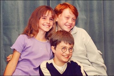 O Hermione rencontre-t-elle Harry et Ron pour la premire fois ?