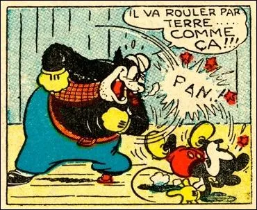 Pat Hibulaire a t cr avant Mickey sous le nom de Peg Leg Pete en 1925, dans la revue  Alice , quel animal reprsente-t-il ?