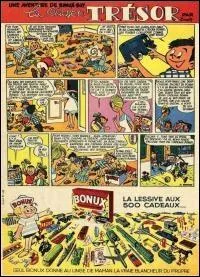 J'ai beau chercher cette lessive dans les rayons, je ne la retrouve pas. Je suis punie, pas de cadeau :