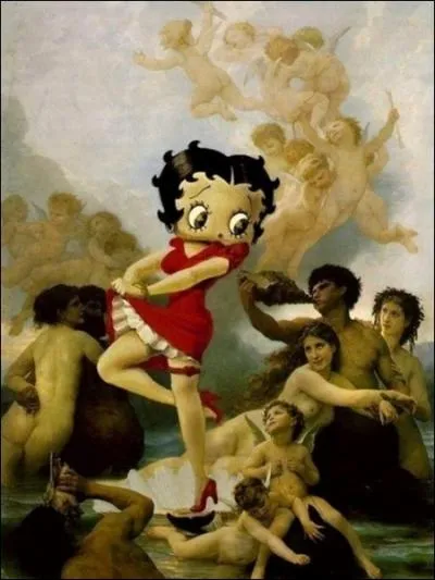 Quelle clbre pin-up de fiction reconnat-on ici ?