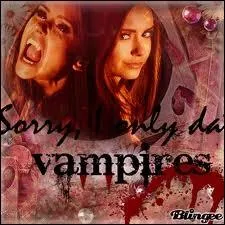 Dans la saison 1 Elena est :