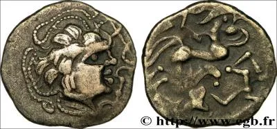 De quelle ville est originaire cette pice gauloise (nom en franais) ?