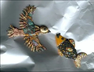 Un petit poisson, un petit oiseau s'aimaient d'amour tendre !