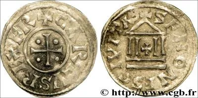 Toutes les pices royales carolingiennes ont t frappes sous le rgne d'un roi , lequel ?