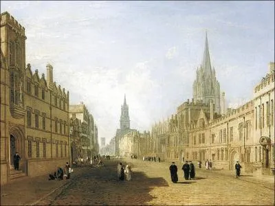 Oxford, High Street , c. 1810