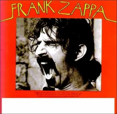 Quel nom porte cet album de Frank Zappa ?