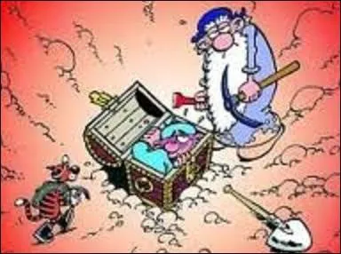 Le disciple est trs imaginatif... pour trouver des endroits insolites pour faire la sieste en paix. O s'est-il dj cach pour dormir ?