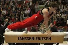 Jimmy Verbaeys est le premier gymnaste belge...