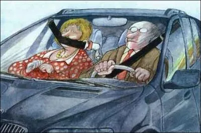 En France la ceinture de scurit est devenue obligatoire  l'avant des vhicules en 1973. A cette date elle tait obligatoire :