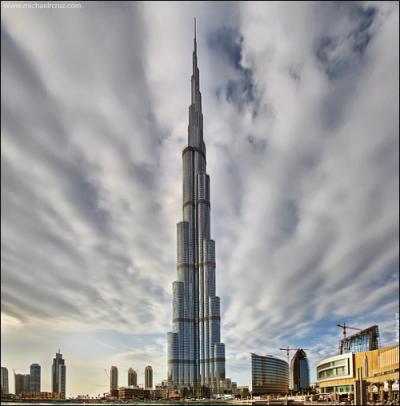 O se situe ce monument ? Burj-Khalifa (+ haute tour du monde en 2012)