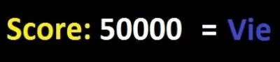 Dans la plupart des anciens Sonic, il est possible de gagner une vie tous les 50000 points. Vrai ou faux ?