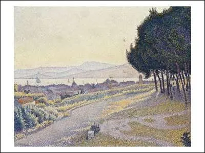 Qui a peint Saint Tropez Bois de pins ?