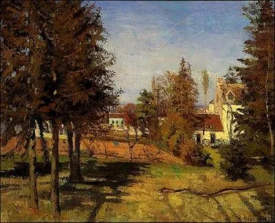 Qui a peint Les pins de Louveciennes ?