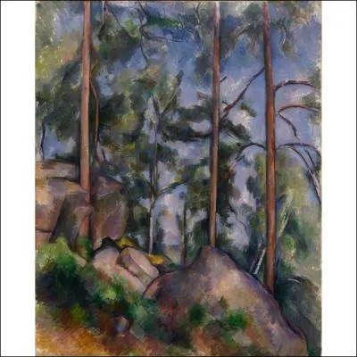 Qui a peint Pins et rochers ?