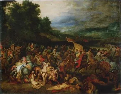 Le rcit des Amazones a influenc plusieurs peintres et crivains.  qui doit-on l'oeuvre baroque  La Bataille des Amazones  ?