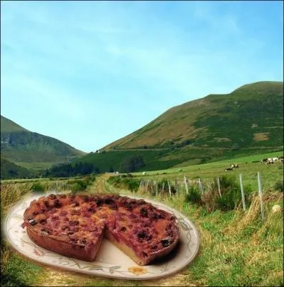 Le milliard est un gteau typique de l'Auvergne  base de ... .